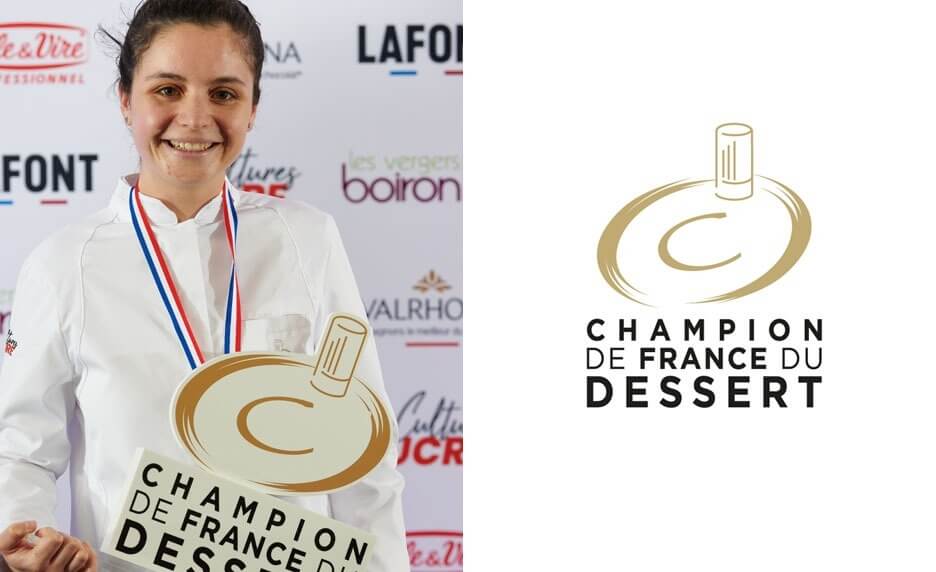 Championne de France du Dessert 2022 Elsa Molton