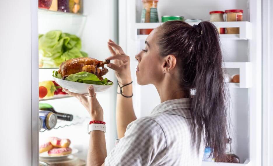 faim et goût des aliments