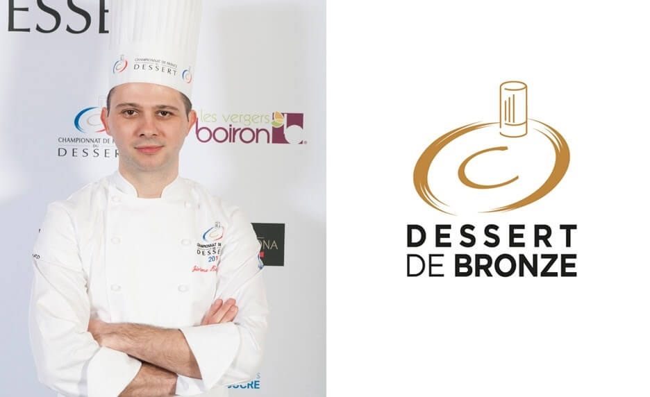 Dessert de bronze 2016 Jérôme Bellegueille