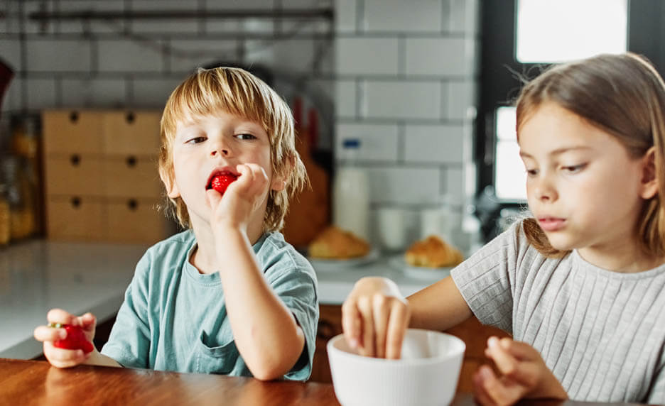 place du snacking pour les enfants