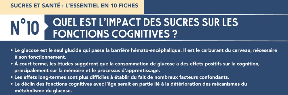 Fiche 10 : Fonctions cognitives