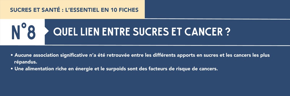 Fiche 8 : Sucres et cancer