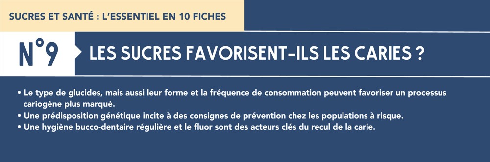 Fiche 9 : Sucres et caries