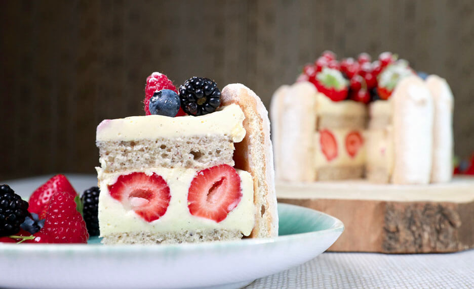 Charlotte aux fruits rouges | Cultures Sucre
