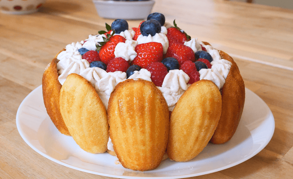 Charlotte mousse de framboises | Cultures Sucre