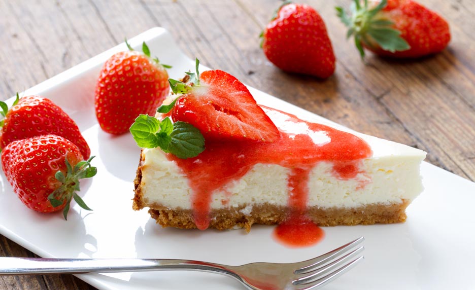 Cheesecake aux fraises