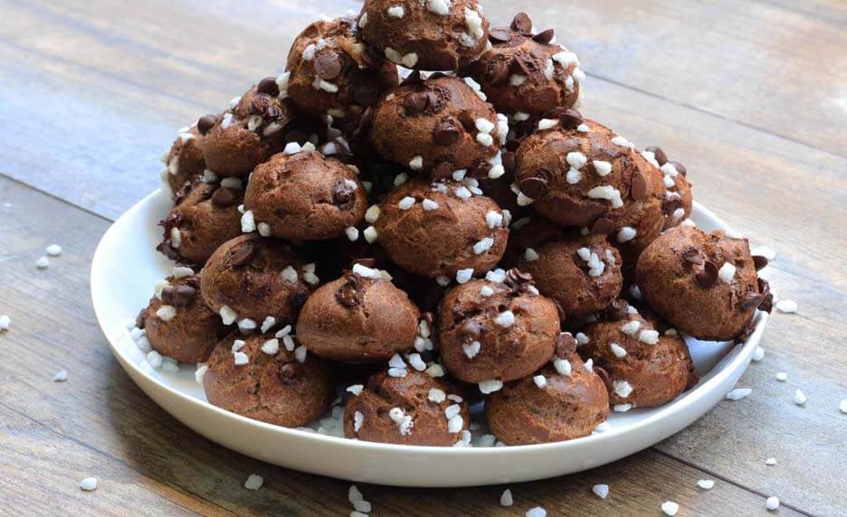 Chouquettes au chocolat | Cultures Sucre
