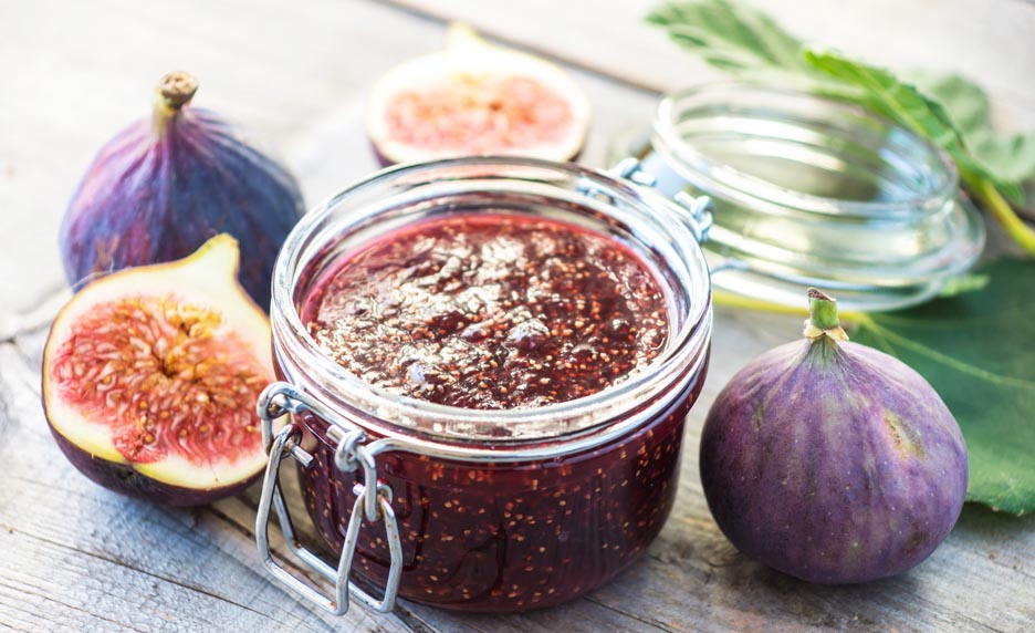 Confiture de figues violettes