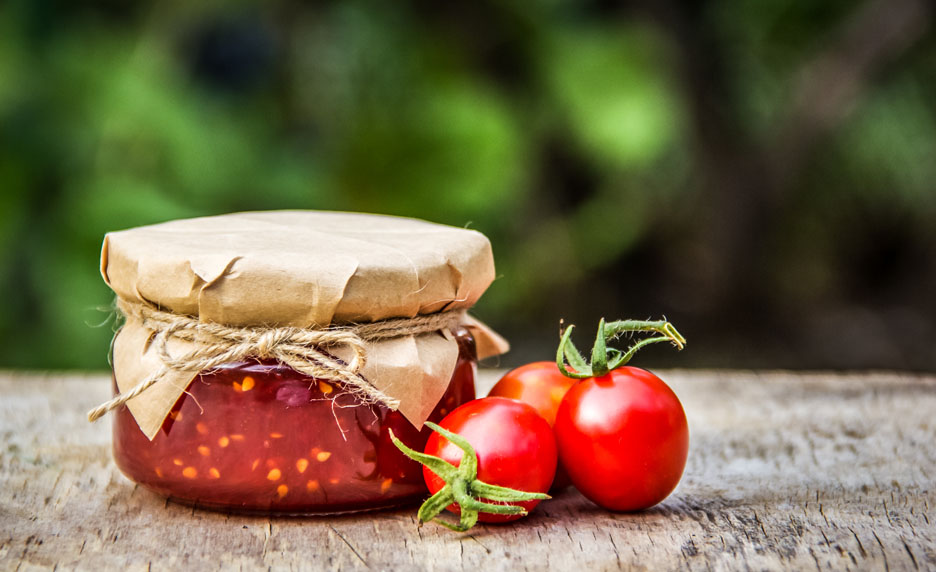 Confiture de tomates vanille