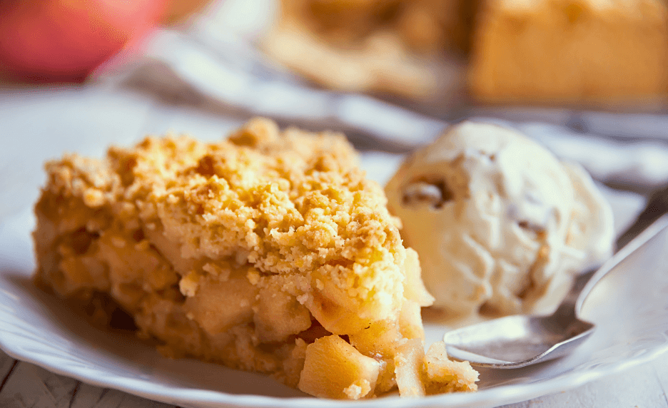 Crumble aux pommes