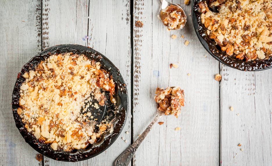 Crumble aux pommes
