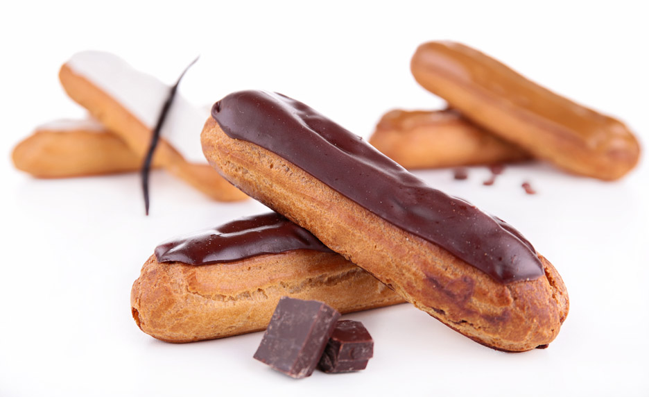 Éclairs au chocolat