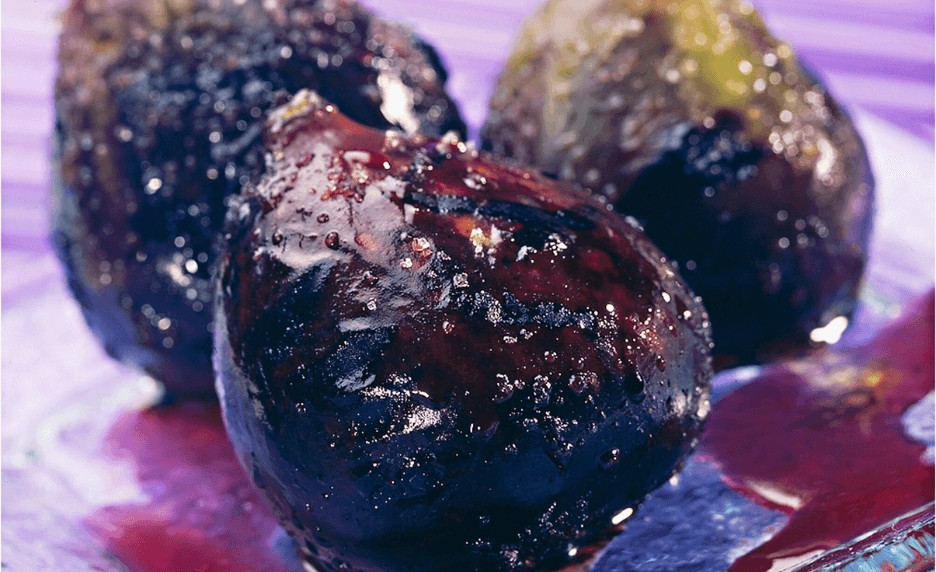 Figues pochées à la cannelle