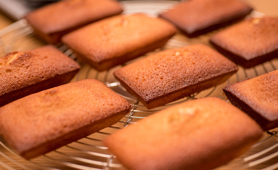 Financiers à l’orange