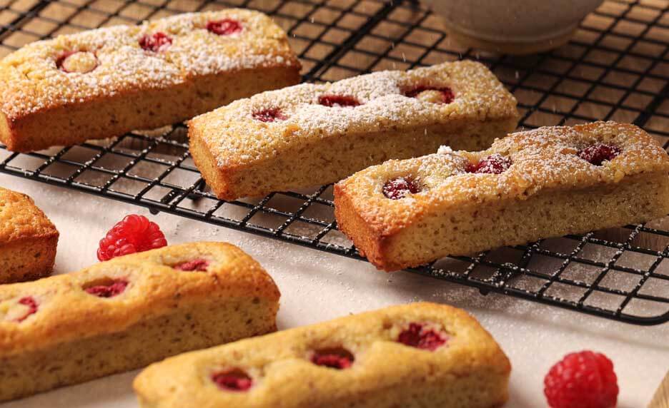 financiers pistache-framboise | Cultures Sucre