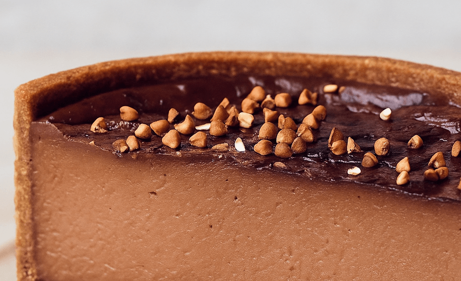 Flan chocolat & praliné sarrasin | Cultures Sucre