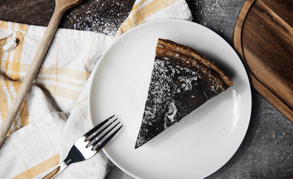 Flan chocolat & praliné sarrasin | Cultures Sucre