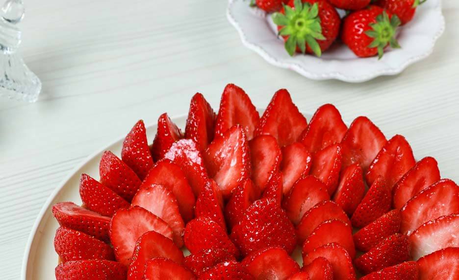 Tarte aux fraises