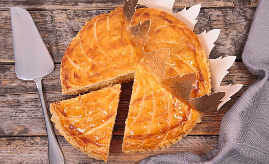 Galette des rois à la frangipane