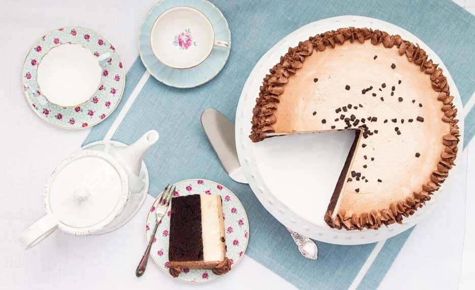 Gâteau magique chocolat / vanille