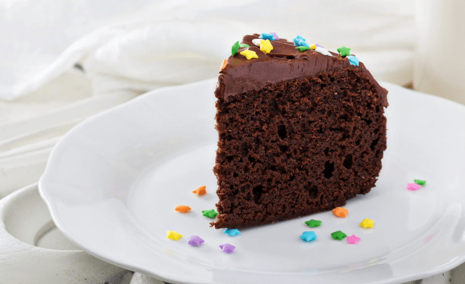 Gâteau multicolore au chocolat