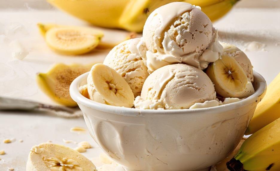 Glace à la banane | Cultures Sucre