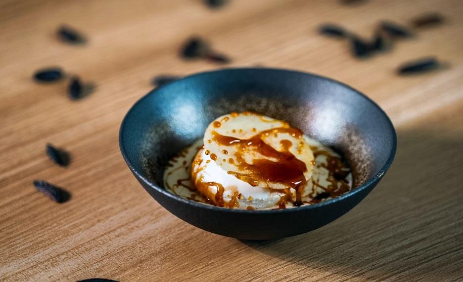 Ile flottante tonka-caramel | Cultures Sucre