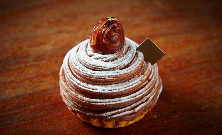 Mont-blanc marron mandarine
