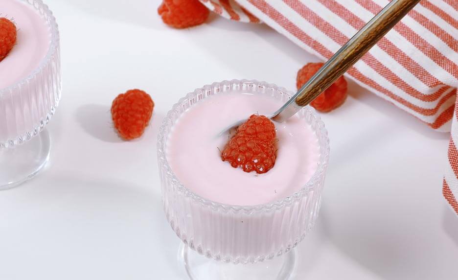 Mousse à la framboise