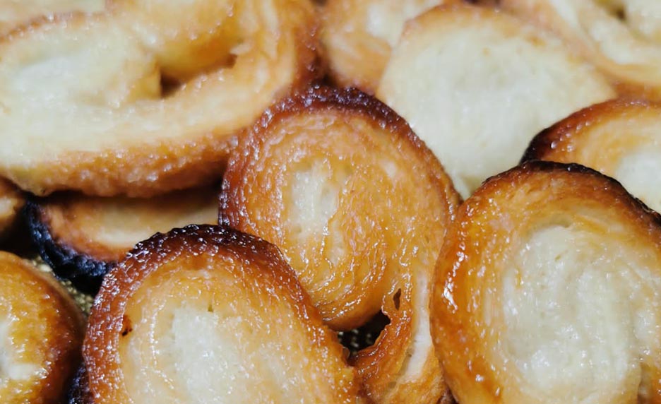 Palmiers feuilletés