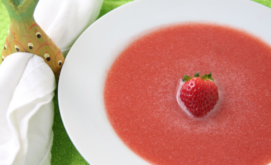 Soupe de fruits rouges par Jean-Michel Lorain