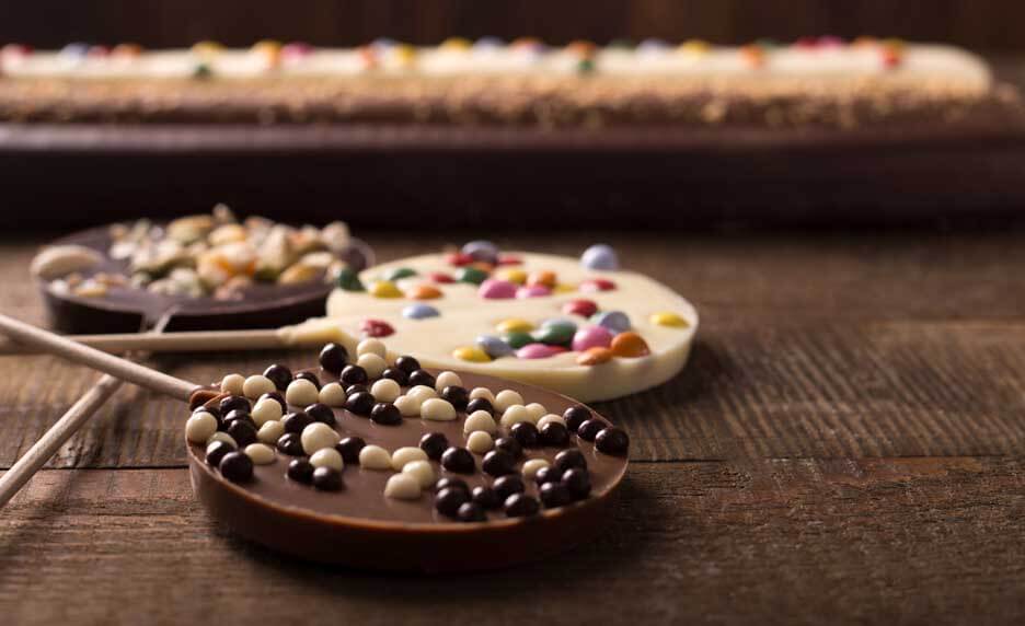 Sucettes chocolat