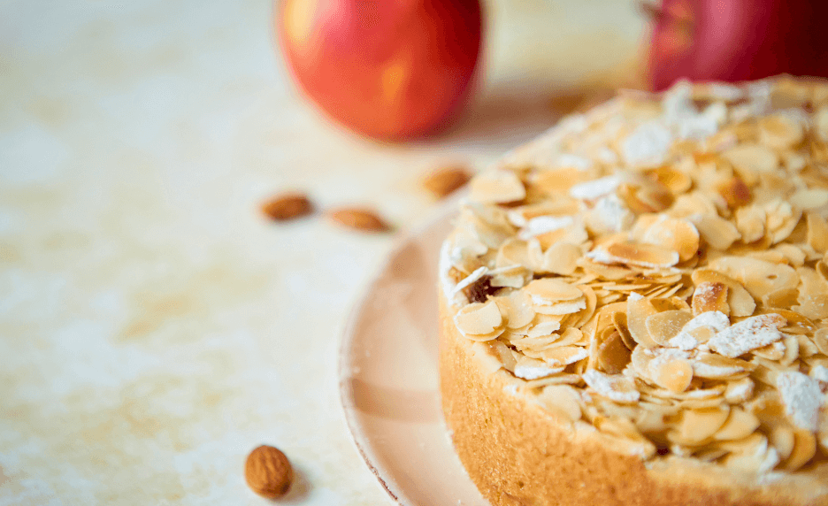 Tarte amandine aux pommes