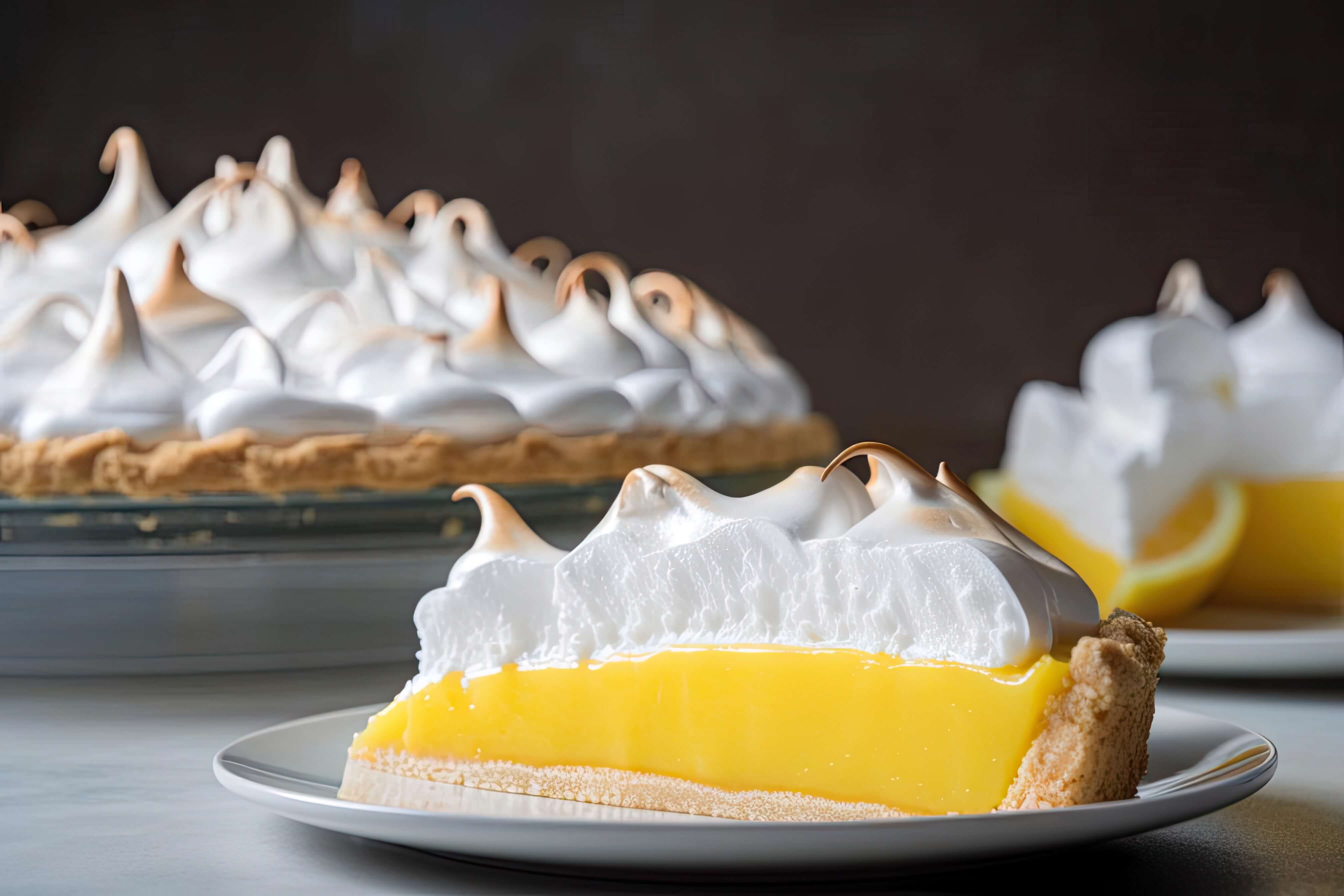 Tarte citron meringuée