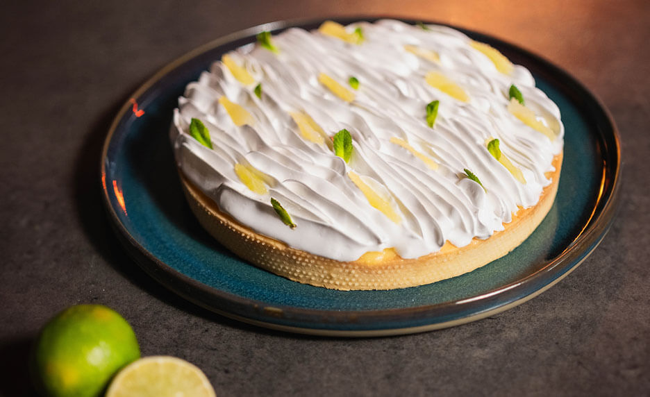 Tarte citron vert meringuée | Cultures Sucre