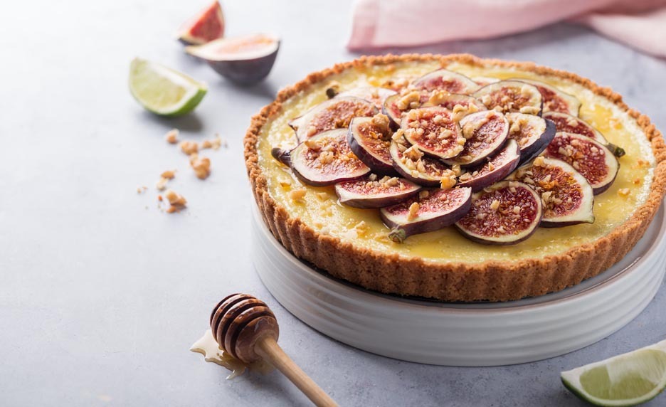 Tarte aux figues à la crème de figues