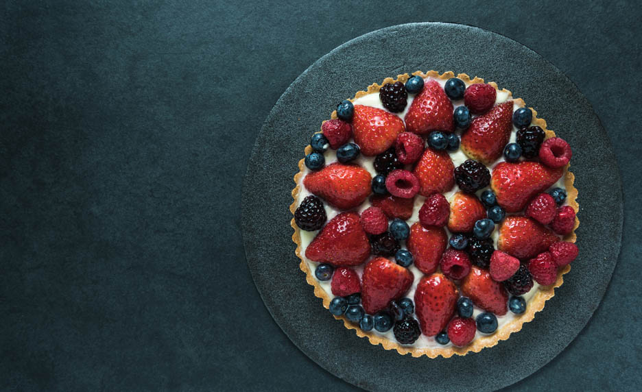 Tarte aux fruits des bois