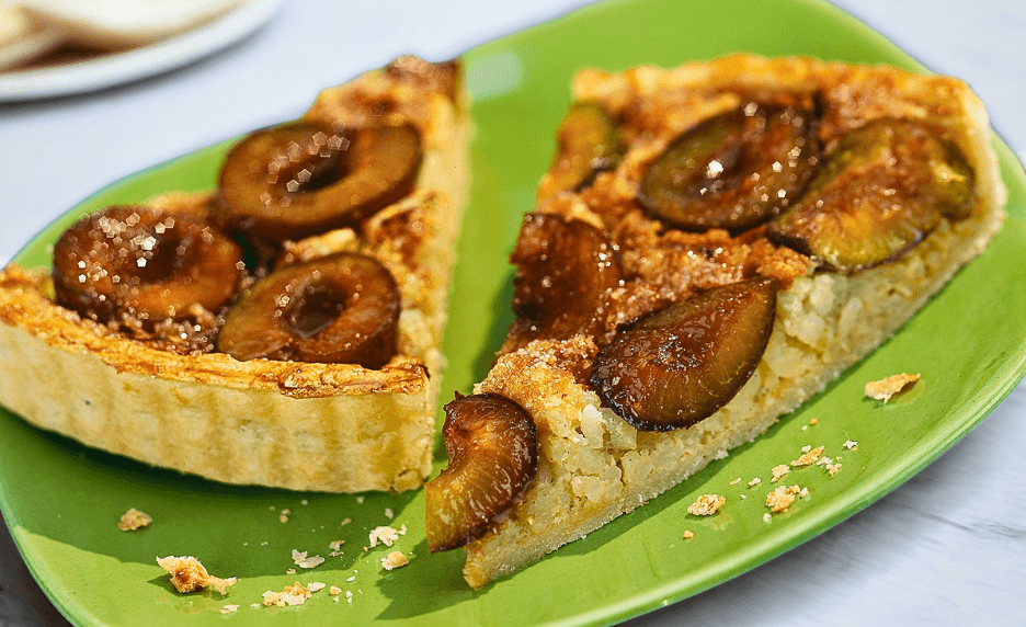 Tarte aux reines-claudes