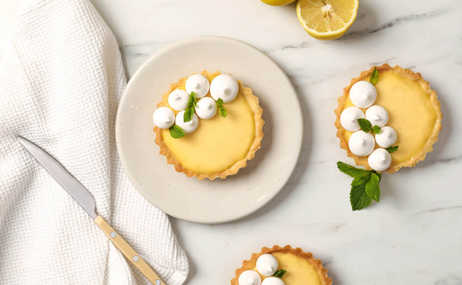 Tartelettes citron meringuées | Cultures Sucre