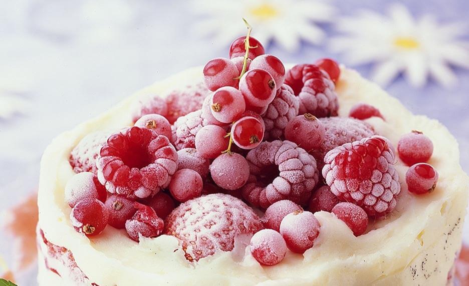 Vacherin glacé aux fruits rouges | Cultures Sucre